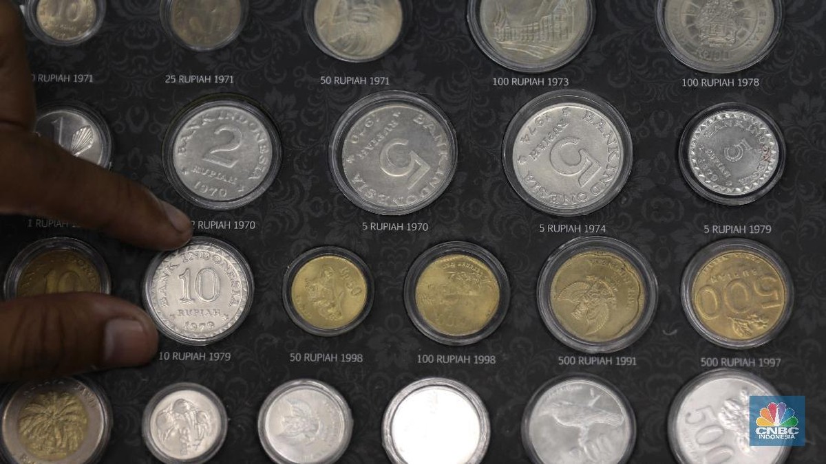 Foto: Uang Kuno. (CNBC Indonesia/Muhammad Sabki)