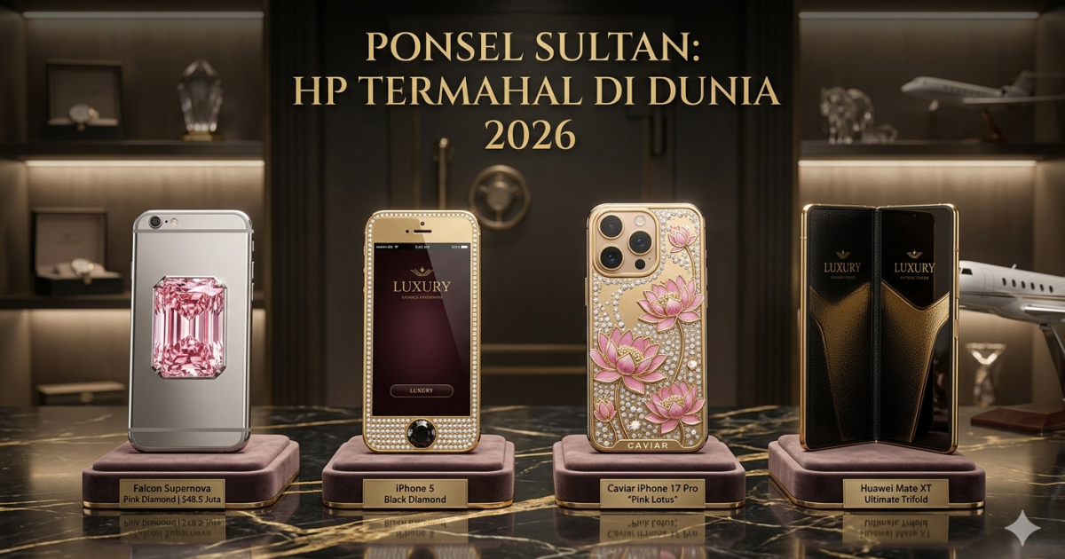 Inilah Daftar HP Termahal di Dunia Tahun 2026