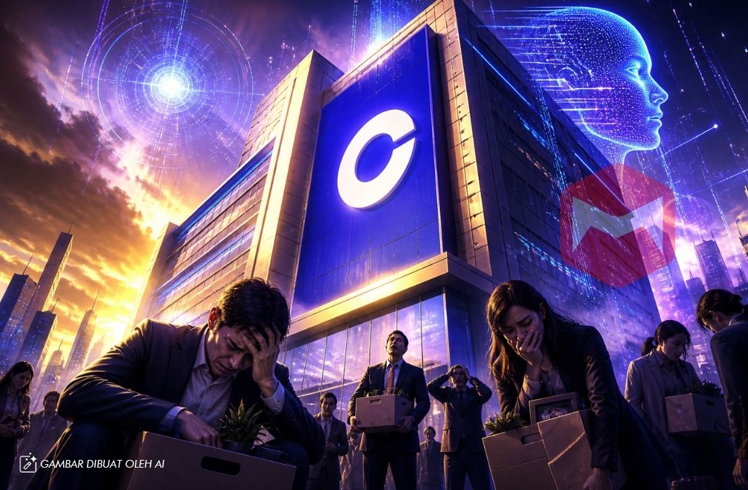 Coinbase Lakukan PHK Massal 14 Persen Staf di Tengah Tantangan Pasar dan Evolusi Teknologi AI