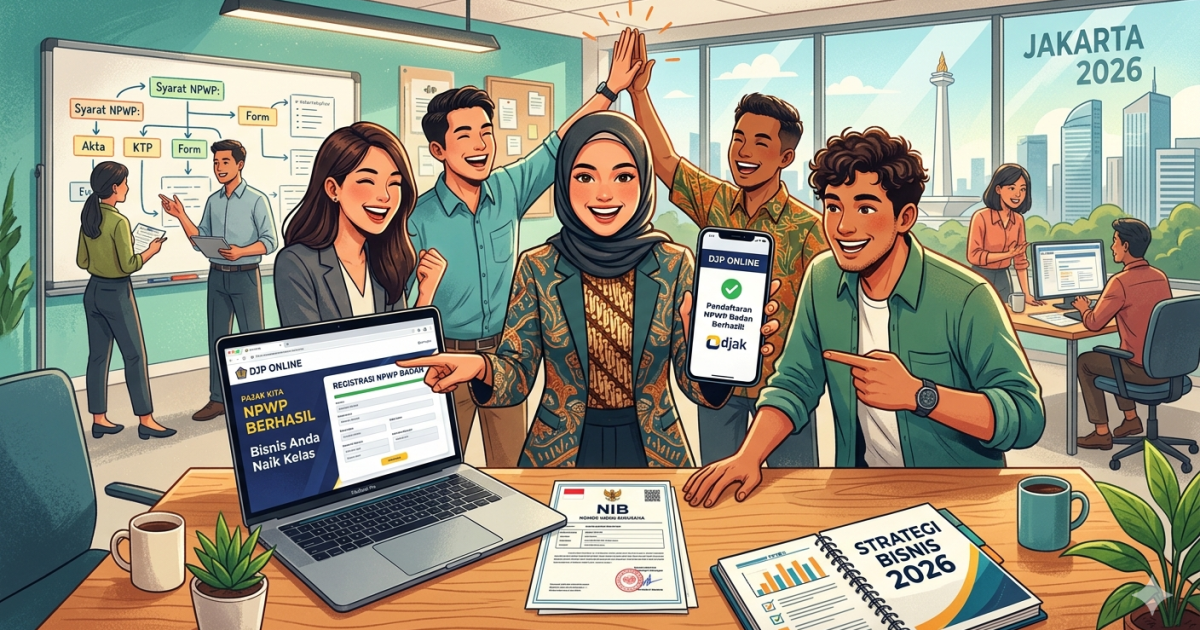 Bisnis Makin Pro! Ini Panduan Lengkap dan Tercepat Bikin NPWP Badan Tahun 2026