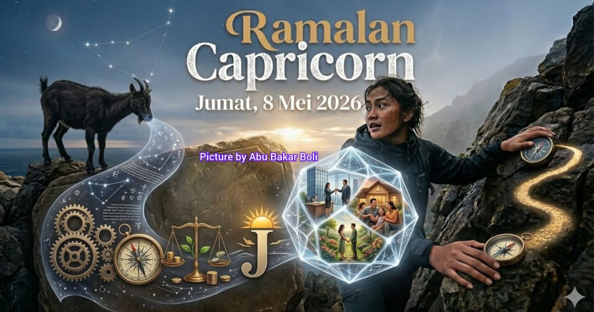 Ramalan Zodiak Capricorn 8 Mei 2026: Saatnya Kolaborasi dan Harmoni Asmara