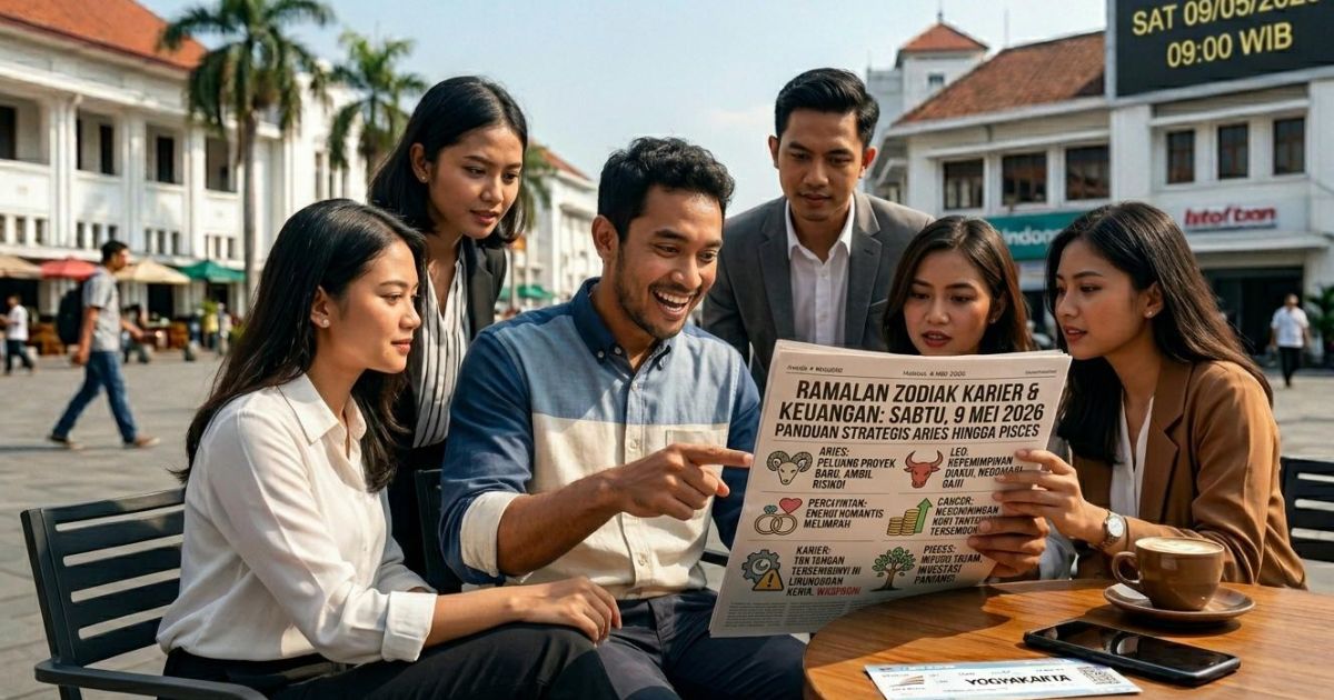 Ramalan Zodiak Karier dan Keuangan 9 Mei 2026 dari Aries hingga Pisces: Fokus pada Strategi dan Peluang