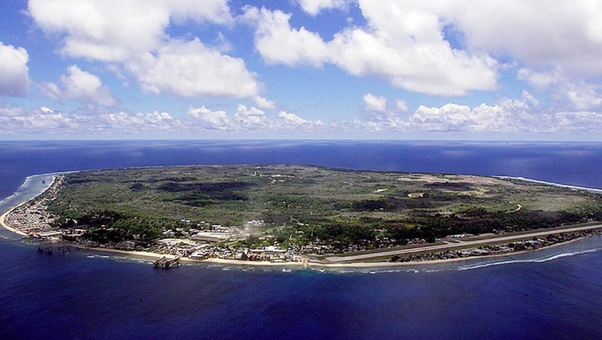 Foto: Negeri kecil Nauru. (AFP/Torsten Blackwood)