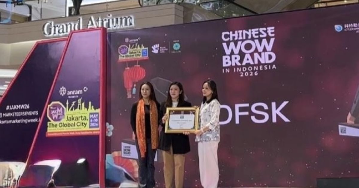 DFSK Sabet Penghargaan Silver Champion Chinese WOW Brand 2026