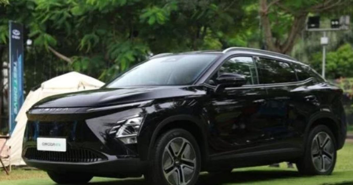Chery Omoda E5, mobil listrik jarak jauh. (Oto)