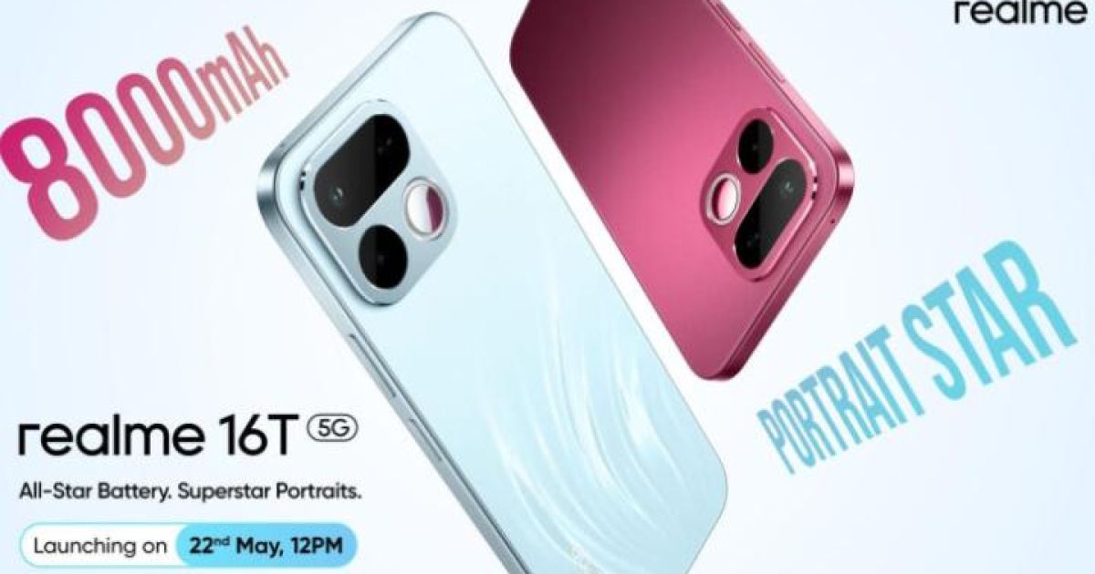 Realme 16T (Foto Gizmo China)