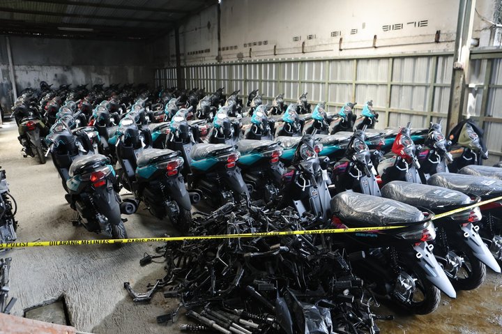 Pengungkapan Jaringan Besar Penampungan Motor Bodong di Jakarta Selatan: Ratusan Kendaraan Diamankan Aparat