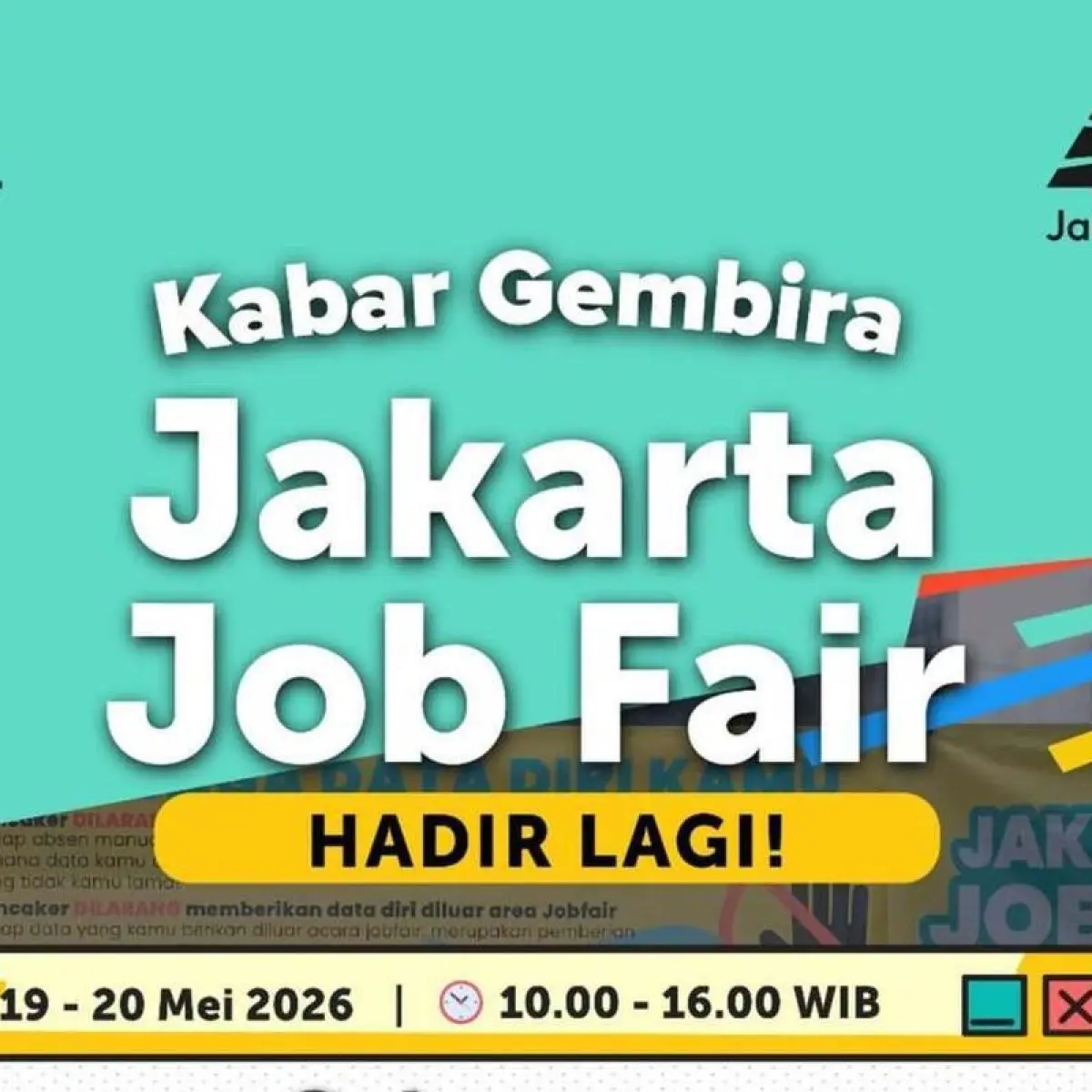 Strategi Pemprov DKI Jakarta Tekan Angka Pengangguran Melalui Jakarta Job Fair Mei 2026