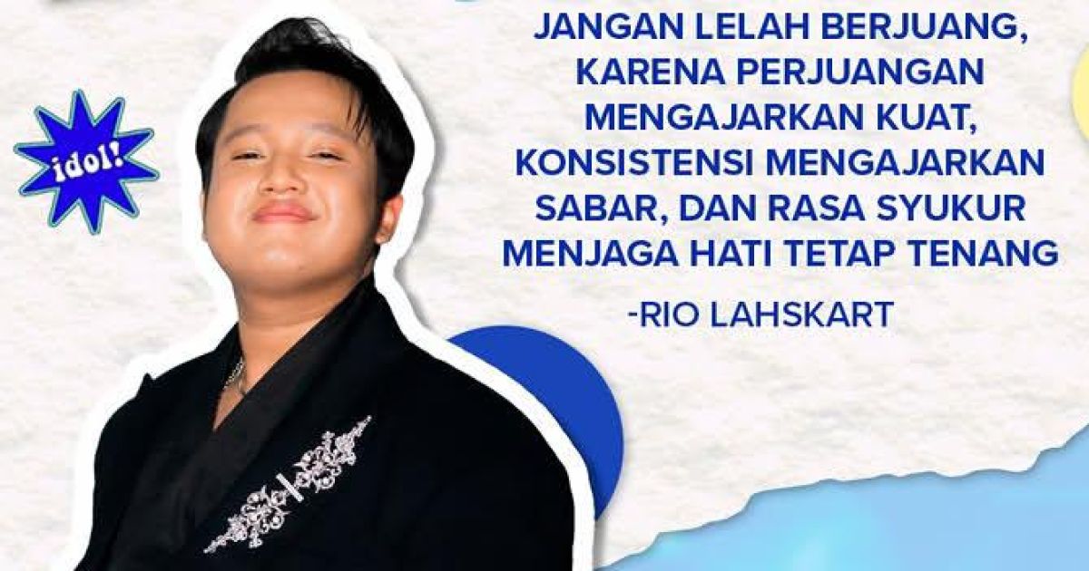 Rio Lahskart (Instagram @indonesianidolid)