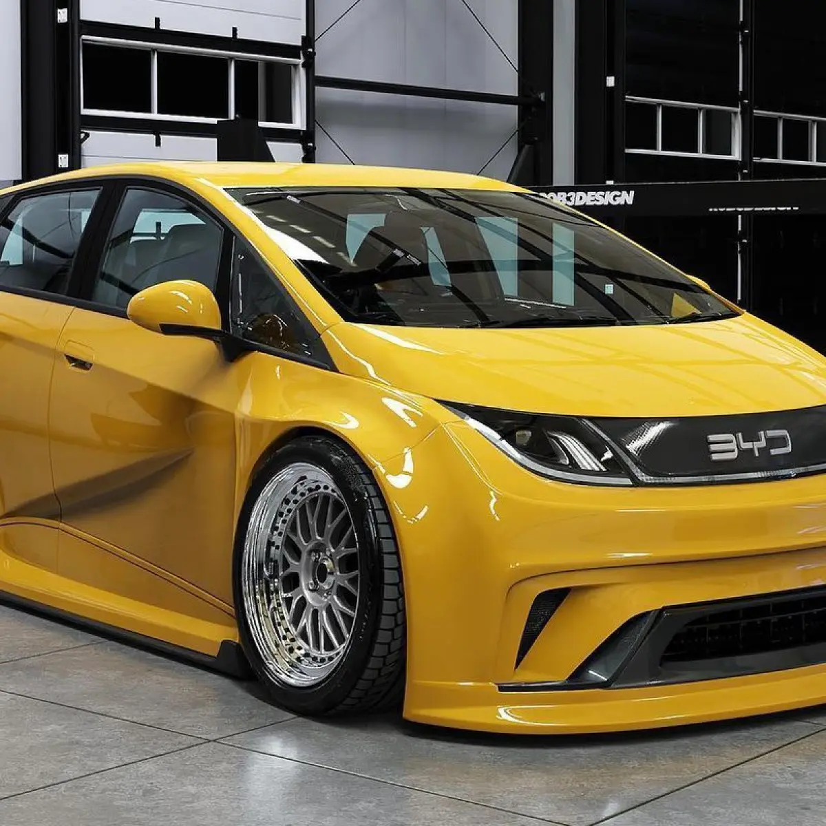 Transformasi Visual BYD Dolphin: Ubah Kesan Lembut Menjadi Karakter Hot Hatch Sporty