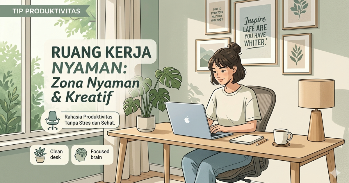 Rahasia Produktivitas Tanpa Stres: Cara Menyulap Ruang Kerja Menjadi 'Zona Nyaman' yang Kreatif