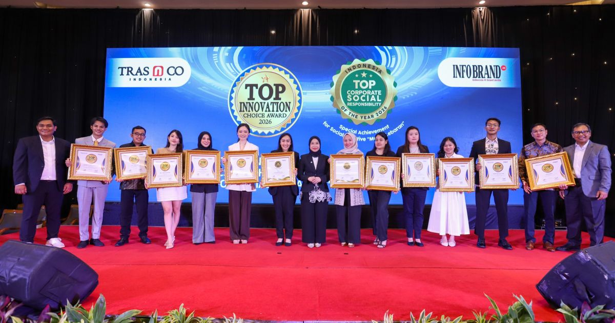 Dorong Inovasi Berbasis AI, The38th INFOBRAND FORUM 2026 Beri Penghargaan Inovasi dan CSR
