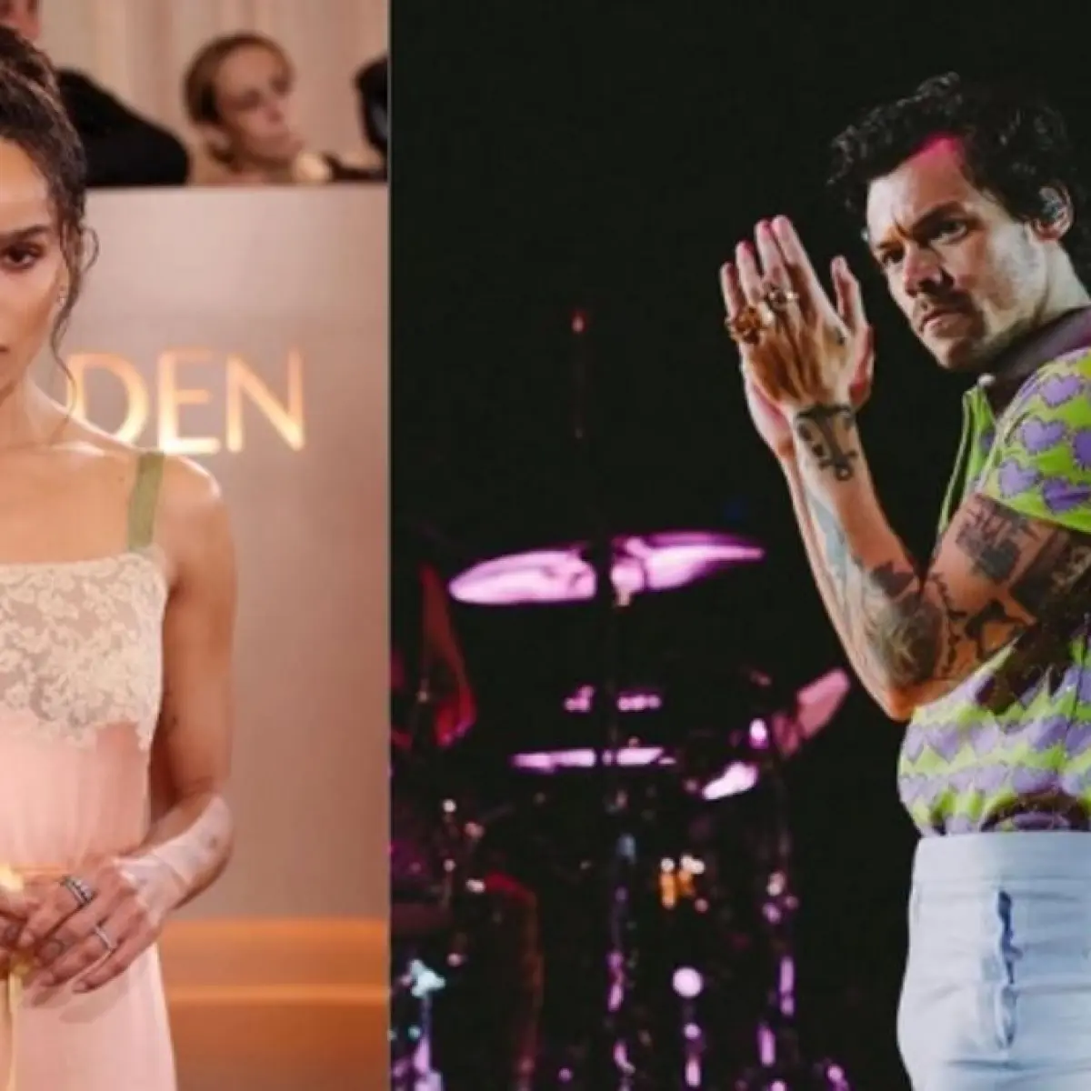 Zoë Kravitz Tertangkap Kamera Dukung Harry Styles di Konser Pembuka Tur Amsterdam, Isu Pertunangan Makin Hangat