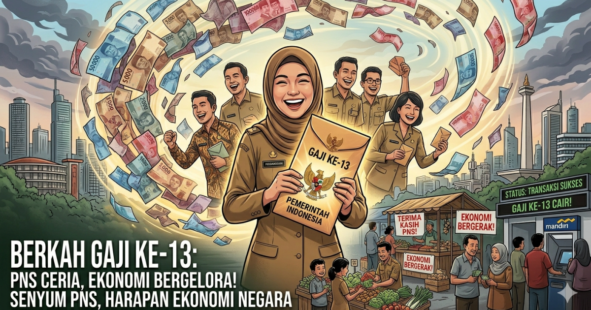Gaji ke-13 ASN 2026 Resmi Cair