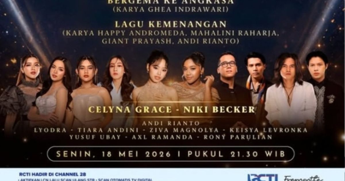 Panggung Spektakuler Indonesian Idol XIV: Duel Finalis dan Reuni Bintang Alumni Siap Memukau Penonton