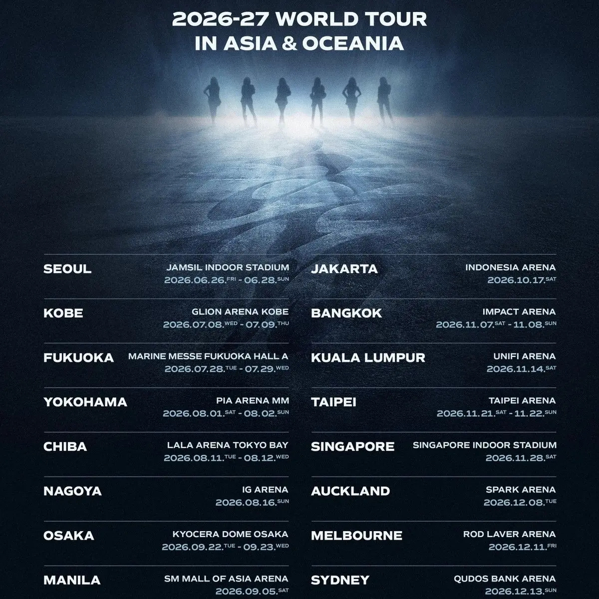 BABYMONSTER Pastikan Konser di Jakarta 2026, Cek Detail Lokasi dan Jadwal Tur Dunia 'CHOOM'