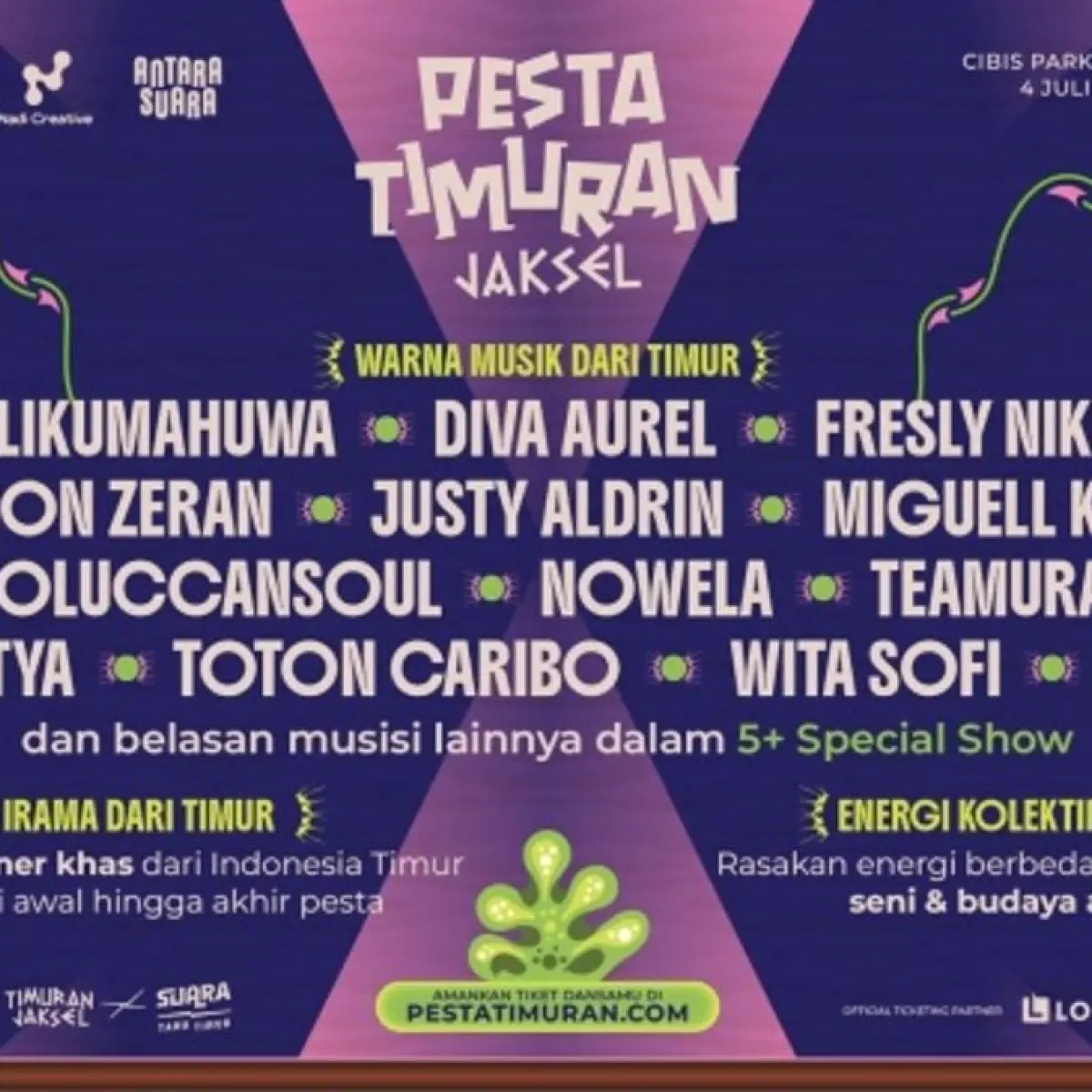 Mengangkat Harmoni Timur: Jakarta Akan Diramaikan Festival Musik 'Pesta Timuran' Juli 2026