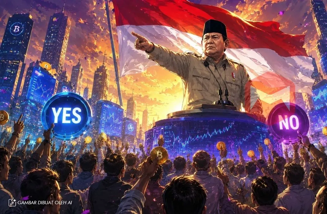 Pasar Prediksi Kripto Global Soroti Spekulasi Terkait Masa Jabatan Presiden Terpilih Indonesia