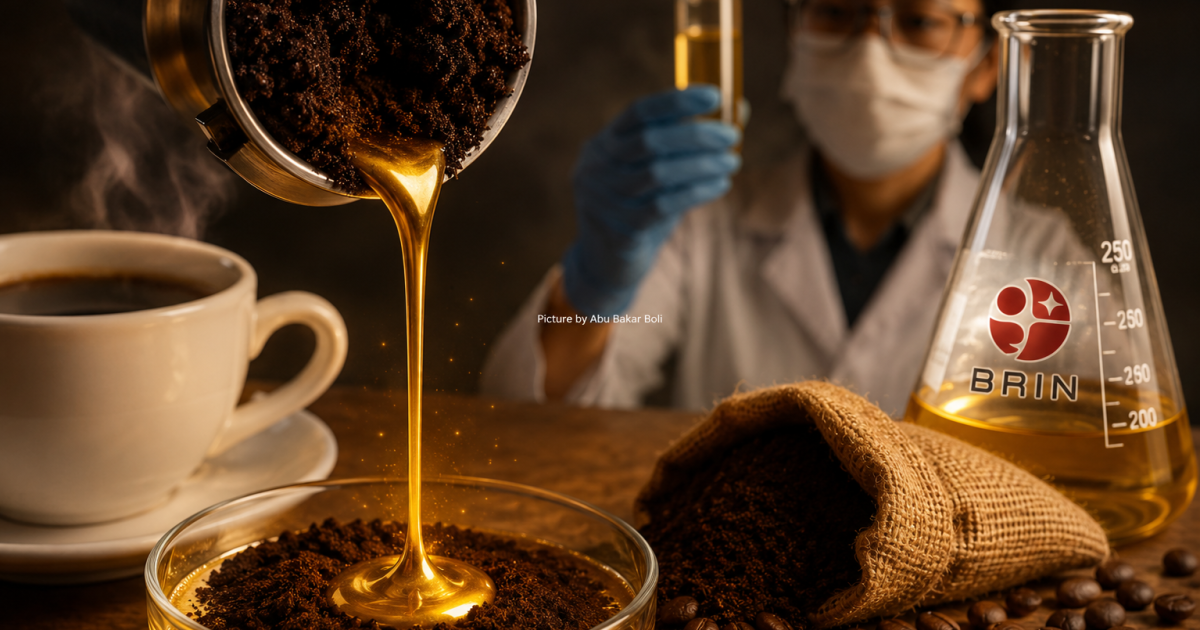 Rahasia di Balik Ampas Kopi: BRIN Temukan Emas Cair dari Sisa Minuman Anda