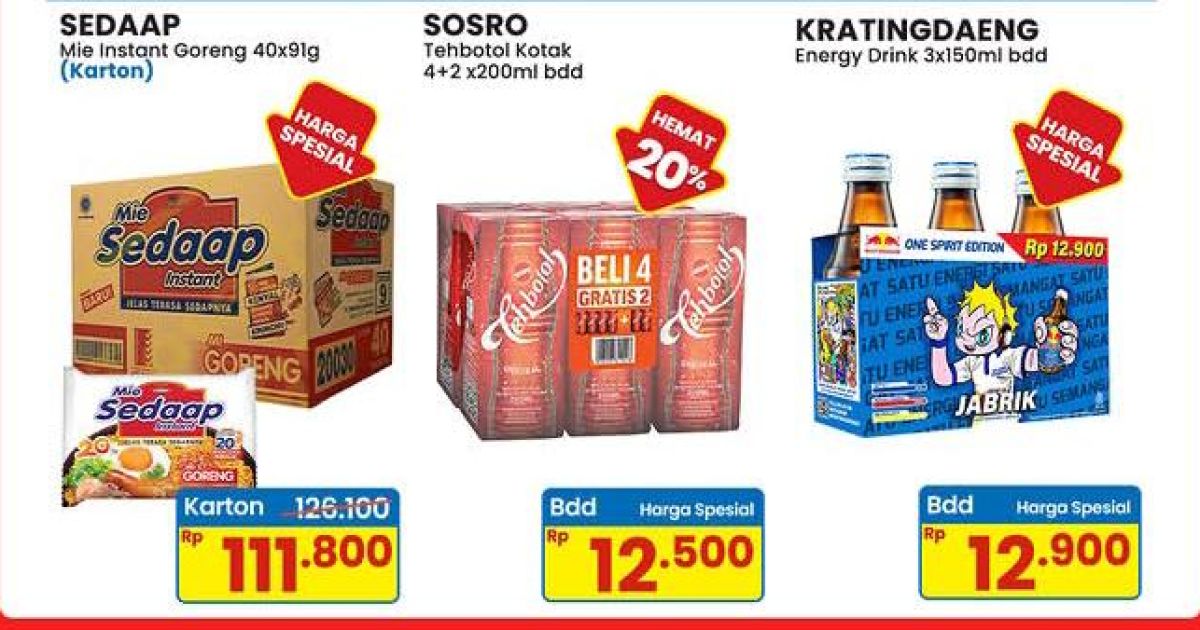 Promo Indomaret Mei 2026 Bikin Heboh! Indomie hingga Teh Botol Diskon Besar, Borong Sekarang Sebelum Kehabisan