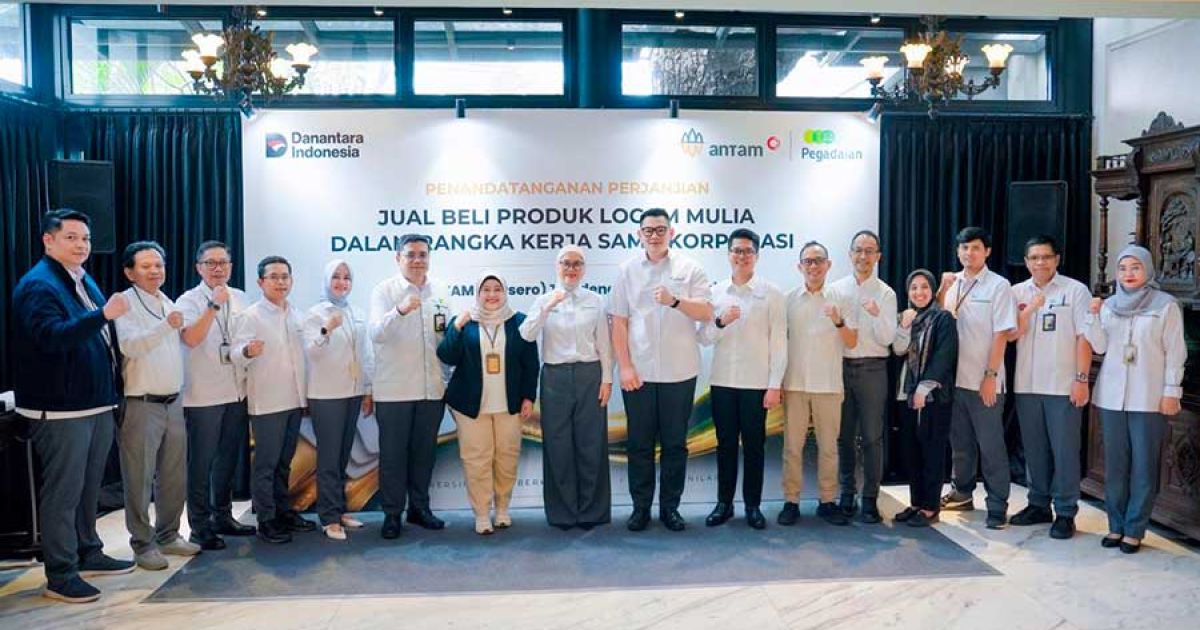 Pegadaian & ANTAM Bersinergi, Memperkuat Ekosistem Emas Nasional dan Akses Investasi Masyarakat