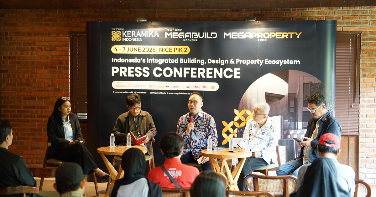 Pameran 3-in-1 Terbesar: Megabuild, Keramika & Megaproperty 2026 Hadirkan Solusi Konstruksi Terintegrasi