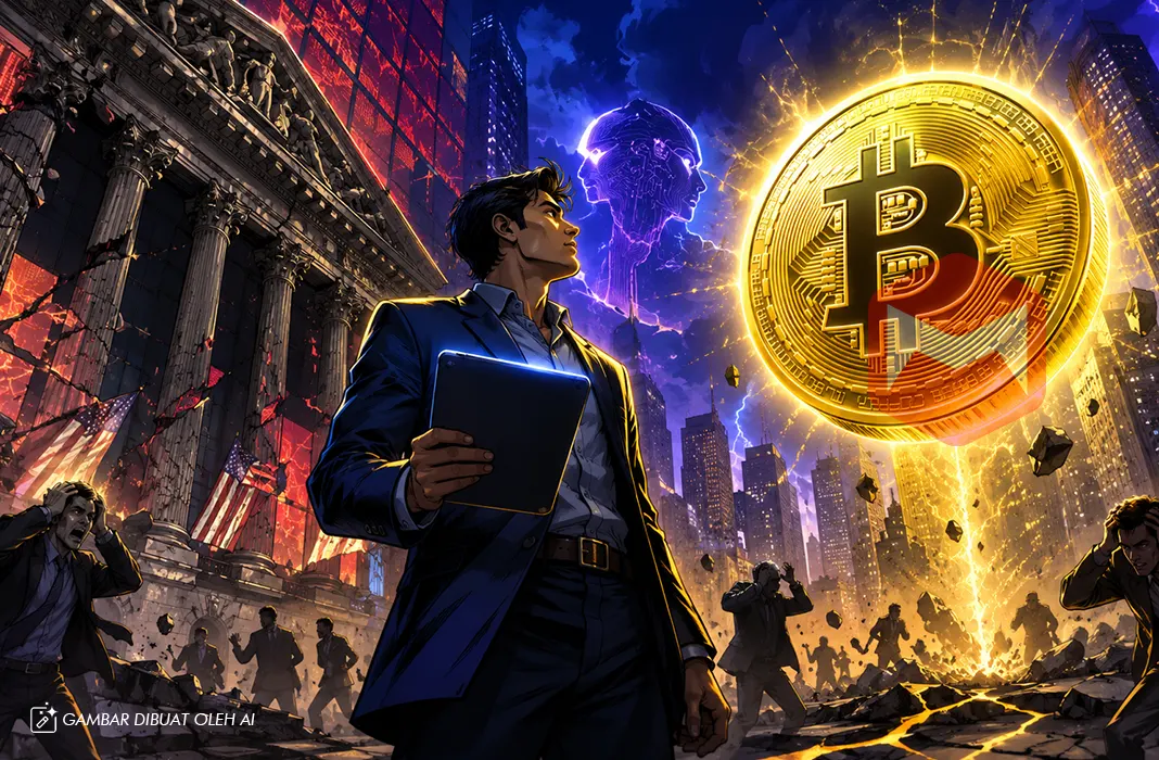 Ilustrasi: Aset Kripto Pamerkan Kemandirian di Tengah Isyarat Pelemahan Pasar Saham Amerika Serikat
