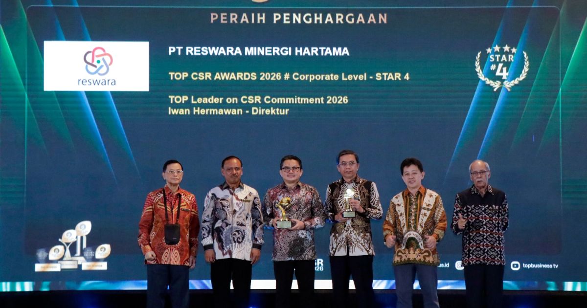 Raih TOP CSR Awards, Reswara Dorong Kemandirian Masyarakat Lewat ESG
