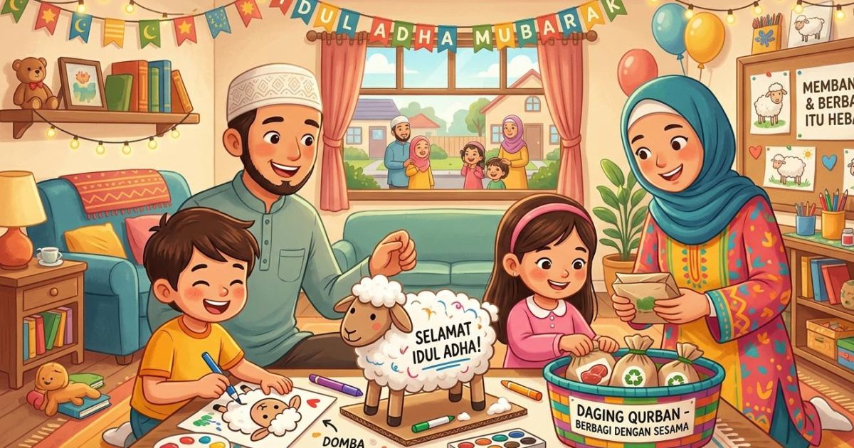 Jangan Biarkan Anak Hanya Main Gadget! Ini 3 Aktivitas Idul Adha yang Seru Sekaligus Penuh Pelajaran Hidup