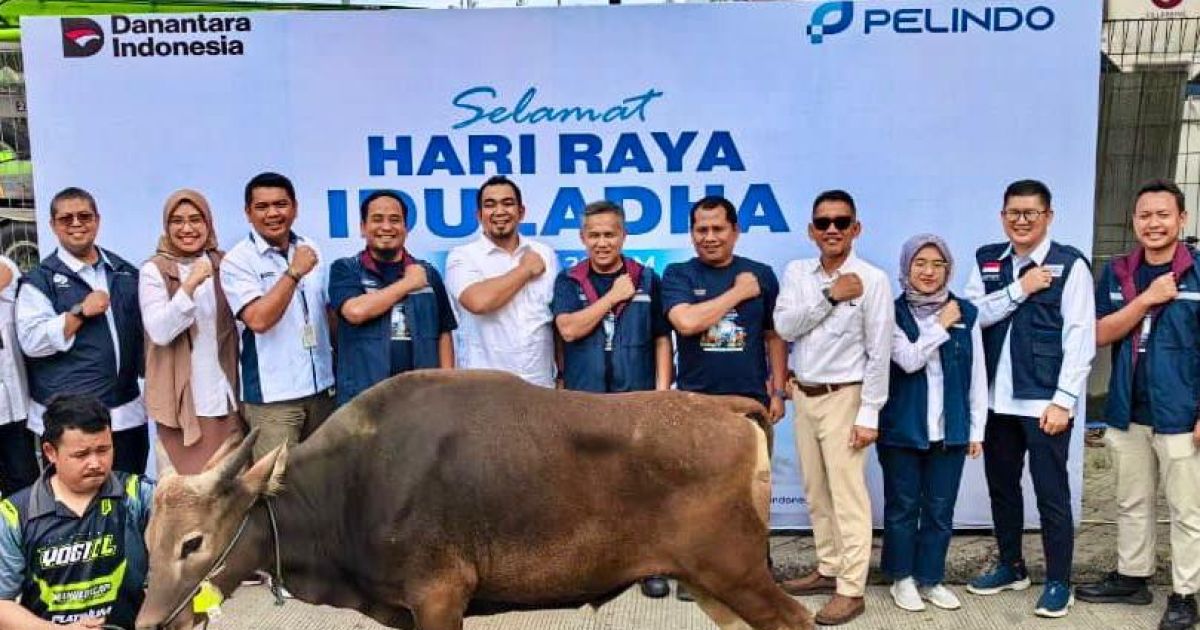 JICT Salurkan 44 Hewan Kurban untuk Perkuat Harmonisasi Pelabuhan dan Masyarakat