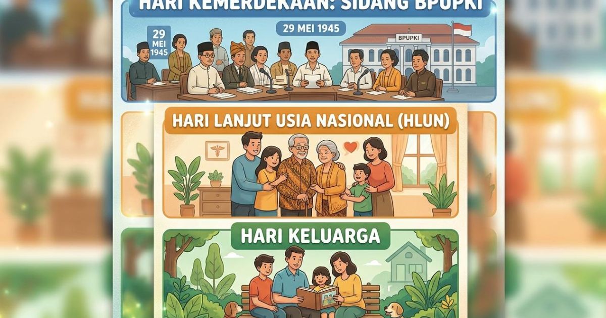 Ilustrasi peringatan 29 Mei. (Gemini / Dayfri)