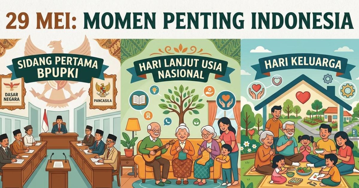 Ilustrasi peringatan 29 Mei. (Gemini / Dayfri)