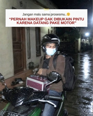 Dari Sepeda Motor Berbeban Berat Hingga Mobil Impian: Kisah Sukses Penata Rias Ari Izam Mengubah Nasib di Industri Kecantikan