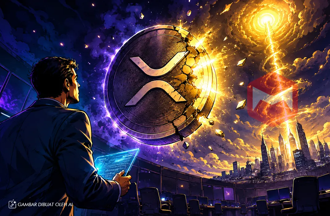 Ilustrasi: Prospek Kenaikan XRP di Tengah Sinyal Kontradiktif Data On-Chain dan Ekspektasi Analis