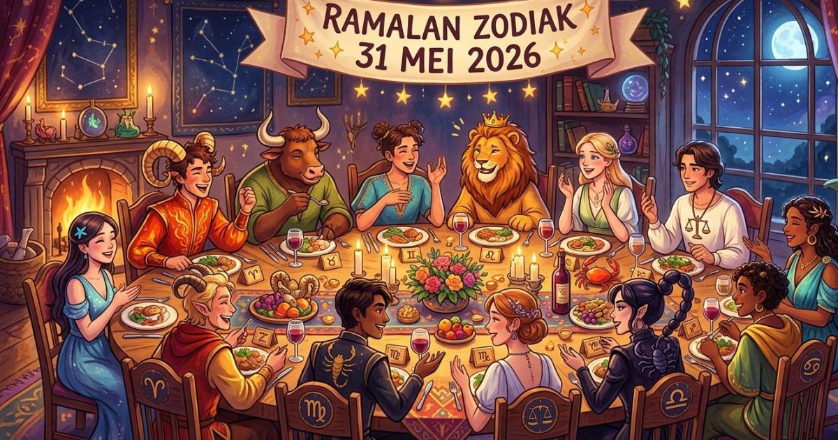 Prediksi Astrologi 31 Mei 2026: Fokus Jauhi Distraksi untuk 12 Zodiak