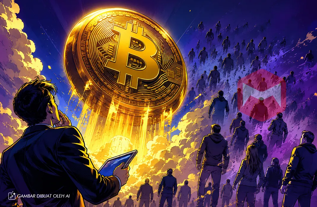 Ilustrasi: Misteri Stagnasi Harga Bitcoin: Investor Jangka Panjang Catat Rekor Tertinggi Kepemilikan