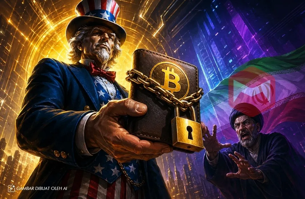 Amerika Serikat Tingkatkan Tekanan pada Iran Melalui Penyitaan Aset Kripto Bernilai Fantastis
