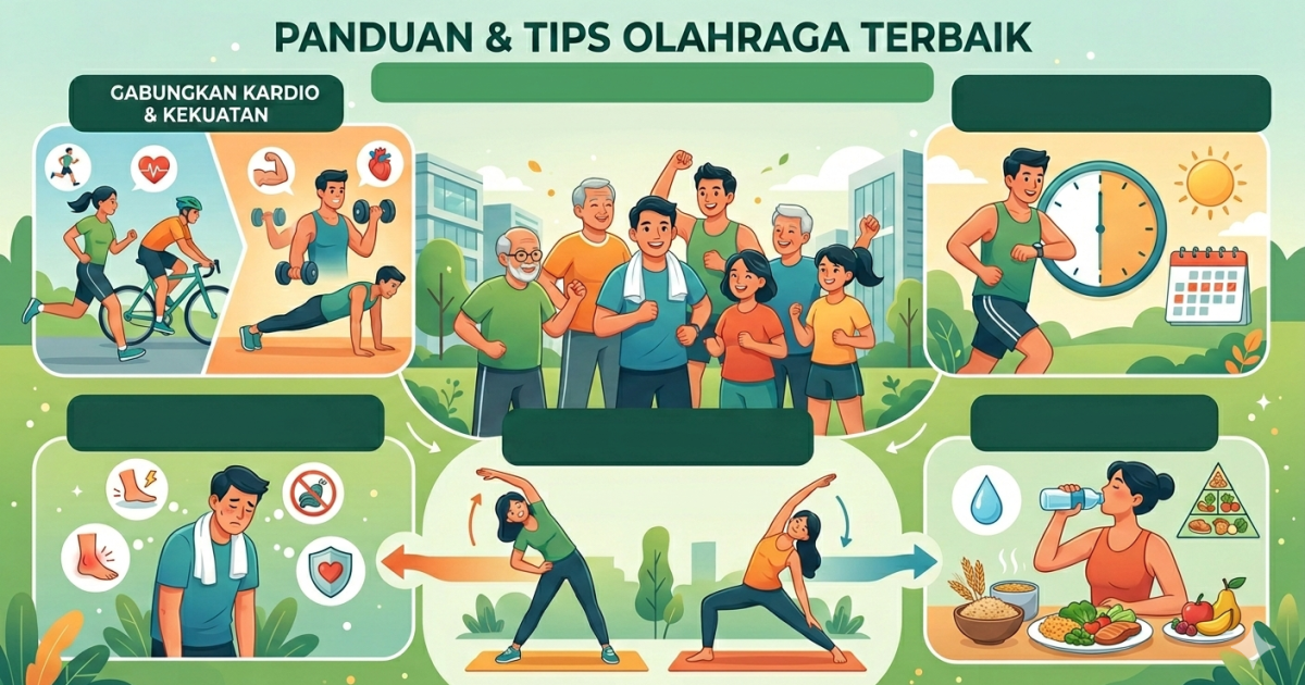 5 Tips Olahraga Terbaik untuk Menjaga Tubuh Tetap Bugar dan Awet Muda