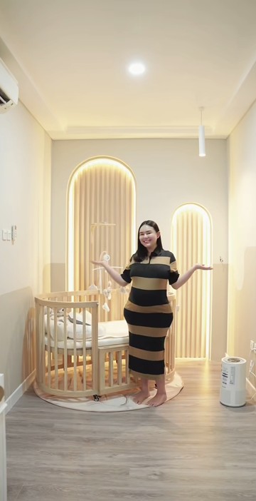 Intip Desain Kamar Bayi Amanda Manopo: Perpaduan Gaya Skandinavia dan Ketenangan Warna Earth Tone