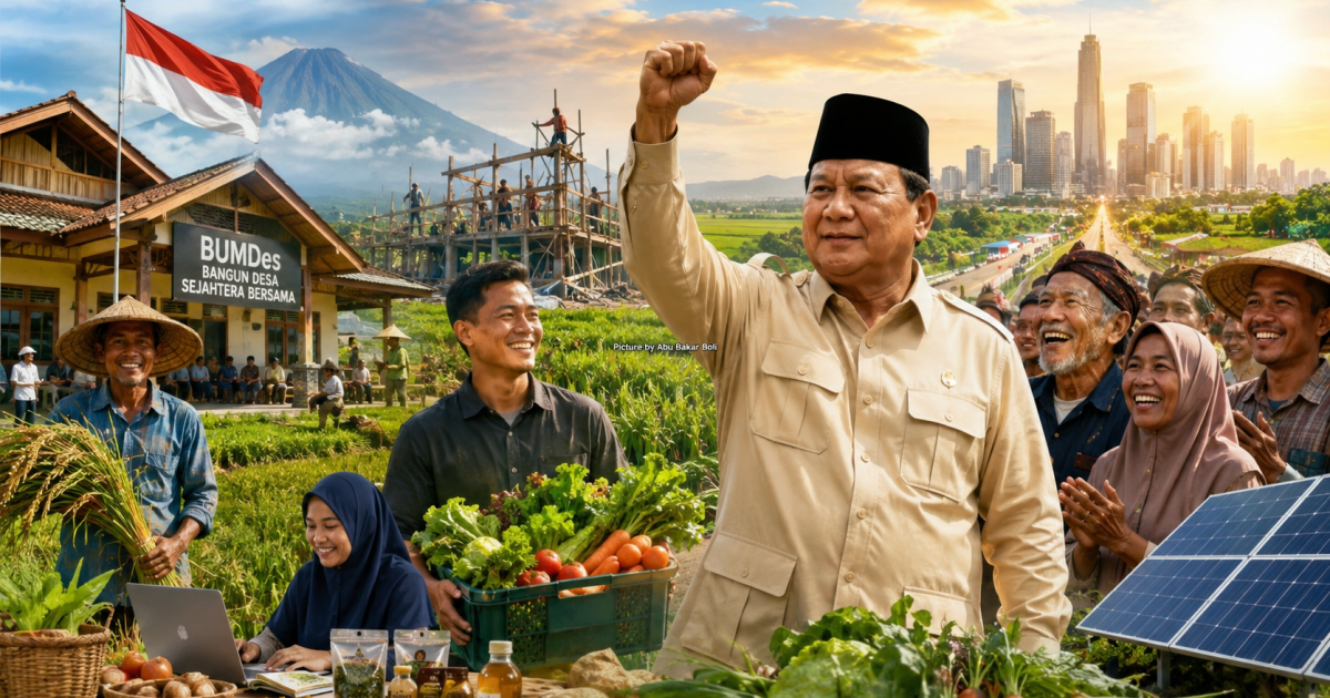Tak Ada Lagi Ketimpangan! Prabowo Luncurkan Ekonomi Pancasila, Desa Jadi Raja Ekonomi Baru!
