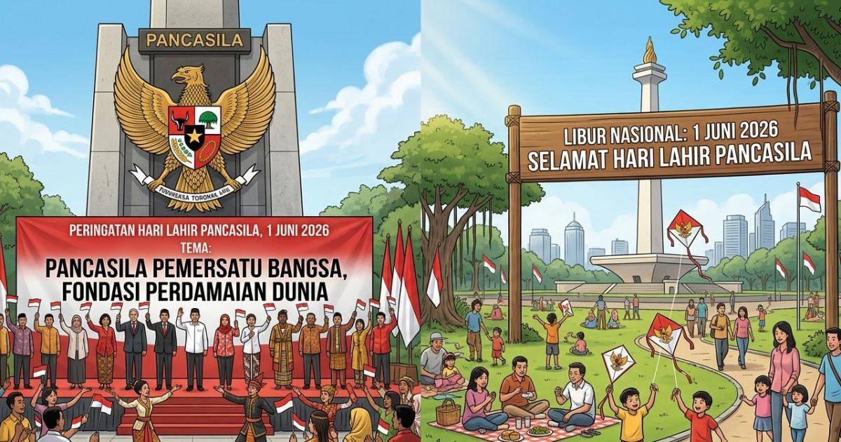 Hari Lahir Pancasila 1 Juni 2026: Cek Status Libur Nasional dan Tema Resminya