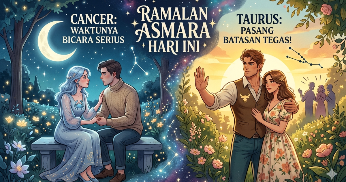 Ramalan Asmara Zodiak Hari Ini