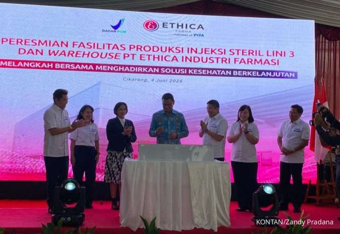 BPOM Resmikan Fasilitas Injeksi Steril Ketiga Ethica, Suntikkan Semangat Kemandirian Obat Nasional