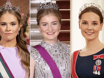 Putri Catharina-Amalia; Putri Elisabeth; Putri Ingrid Alexandra Foto: dok. Getty Images