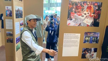 Menteri Kehutanan, Raja Juli Antoni. (Muhammad Lugas Pribady/detikcom)