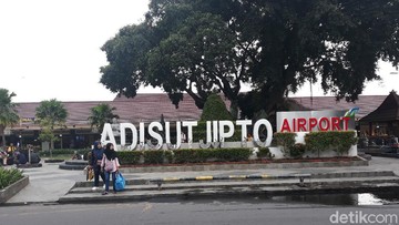 Foto: Bandara Adisutjipto Yogya (Pradito Rida Pertana/detikcom)