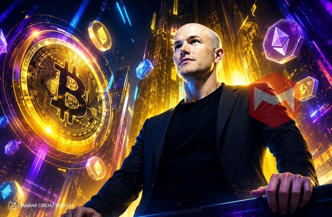 Meskipun Bitcoin Ambles, Bos Coinbase Tegaskan Fondasi Industri Kripto Tetap Kokoh