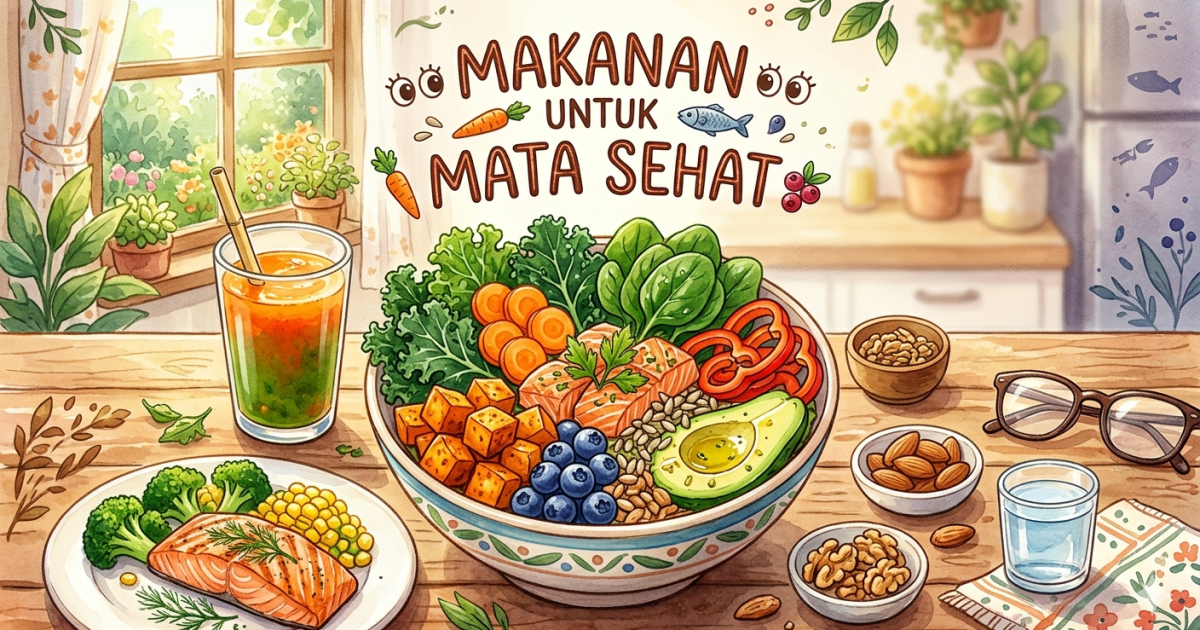 Bukan Cuma Wortel! Ini 6 Makanan Super yang Ampuh Jaga Mata Tetap Sehat dan Jernih