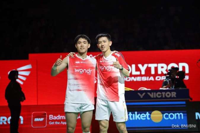 Duet Muda Raymond/Joaquin Ukir Sejarah di Indonesia Open 2026 Berkat Pembinaan BNI-PBSI