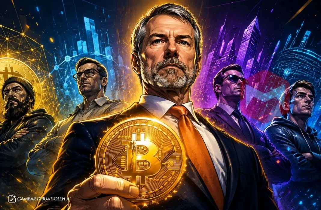 Ilustrasi: Menguak Filosofi Bitcoin: Michael Saylor Petakan Empat Arketipe Investor di Dunia Kripto